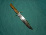 WESTERN STAG HANDLED BOWIE TYPE KNIFE - 2 of 4