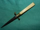 ANTIQUE BOOT KNIFE WITH IVORY HANDLE - 2 of 4