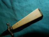 ANTIQUE BOOT KNIFE WITH IVORY HANDLE - 3 of 4