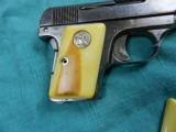 COLT 25 AUTO VINTAGE IVORY GRIPS - 3 of 4