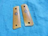 COLT FACTORY 1911 AGED IVORY GRIPS - 1 of 2