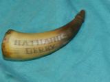 NATHANIL BERRY POWDER HORN - 1 of 4