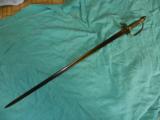 BRITISH 1796 INFANTRY OFFICERS SWORD - 1 of 9