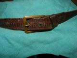 VINTAGE SMALL REVOLVER FLAP HOLSTER - 2 of 4