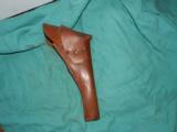 BROWN LEATHER C.W. FLAP HOLSTER - 2 of 3