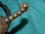 OLD SILVER INLAID SPURS - 5 of 7