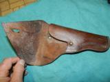 VINTAGE LEATHER FLAP HOLSTER FOR A SMALL REVOLVER - 3 of 3