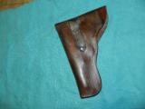 VINTAGE LEATHER FLAP HOLSTER FOR A SMALL REVOLVER - 2 of 3