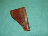 WWII BERETTA 1934 LEATHER FLAP HOLSTER - 1 of 3