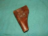 WWII BERETTA 1934 LEATHER FLAP HOLSTER - 2 of 3