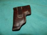 WWI OFFICERS LEATHER HOLSTER - 2 of 3