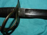 C.W. CALVRY SWORD WITH SCABBARD - 4 of 6