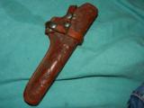 HIGH STANDARD AND COLT WOODSMAN TOOLED HOLSTER - 1 of 4