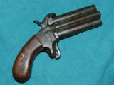 OVER UNDER PIN FIRE DERRINGER - 2 of 6