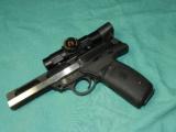 S&W MODEL 22A-1 AUTO WITH ULTRA DOT SCOPE - 1 of 10
