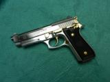 TAURUS PT92 AFS STAINLESS WITH GOLD ACCENTS - 1 of 8