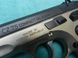 CZ MODEL 75 TWO-TONE COMPACT 9MM - 7 of 9