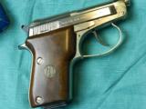 BERETTA MODEL 21A RARE NICKLE .25 ACP - 4 of 6