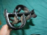 OLD WESTERN CATTLE BRANDING IRON - 1 of 3