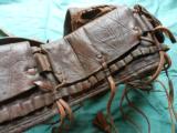 BOER WAR LEATHER AFRICA RIFLE CARTRIDGE BELT - 1 of 4