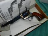 UBERTI COLT 1873 CALVRY FIRE BLUED OLDER REVOLVER - 1 of 7