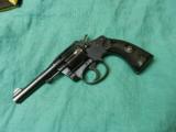 COLT POLICE POSITIVE .38 COLT 1912 REVOLVER - 1 of 6