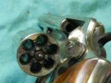 S&W MODEL 13-2 NICKLE 4" IN .357 MAG. - 7 of 8