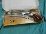 UBERTI 1858 REMINGTON .44 PERCUSSION STAINLESS STEEL IN BOX - 1 of 5