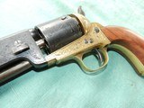 Fine Chisel Engraved Colt Navy Modern Revolver .36 cal. - 7 of 10
