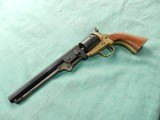 Fine Chisel Engraved Colt Navy Modern Revolver .36 cal. - 1 of 10