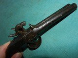Civil War Era Percussion Double Barrel Pistol - 6 of 8