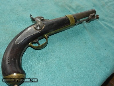 French Model 1837 Naval Pistol by Chatellrault