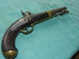 French Model 1837 Naval Pistol by Chatellrault - 1 of 9