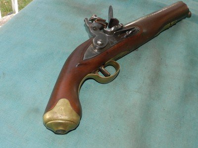SEA SERVICE ENGLISH FLINT PISTOL