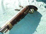 Large German Made Flintlock Horse Pistol - 7 of 9