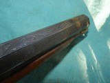 Engraved Long Barrel Kentucky Percussion Pistol - 10 of 11