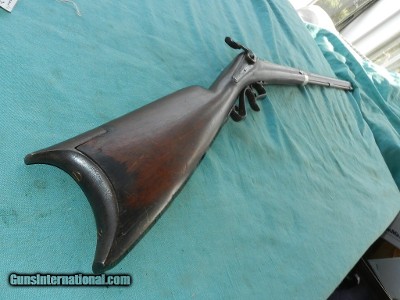 T. RUSSEL VERMONT .32 CAL PERCUSSION BUGGY RIFLE