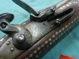 AN EARLY 19th CENTURY MORROCAN/AFGHAN FLINTLOCK JEZAIL - 6 of 12