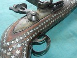 AN EARLY 19th CENTURY MORROCAN/AFGHAN FLINTLOCK JEZAIL - 3 of 12