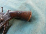 Civil War Belgian .30 cal Pinfire Revolver - 5 of 9
