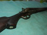 Belgian 12ga Hammer Shotgun - 3 of 11