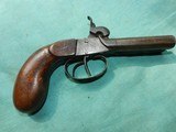 Civil War double Barrel Boot Pistol - 1 of 9