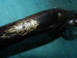 17th century long pirate flintlock pistol - 6 of 10