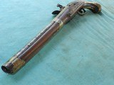 18th century long pirate flintlock pistol - 8 of 13
