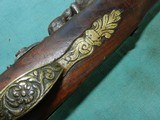 18th century long pirate flintlock pistol - 5 of 13