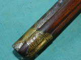 18th century long pirate flintlock pistol - 9 of 13