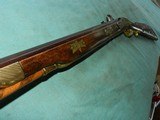 Long Flintlock Decorated Rifle .45 cal - 7 of 9