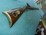Long Flintlock Decorated Rifle .45 cal - 1 of 9