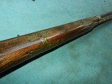 Long Flintlock Decorated Rifle .45 cal - 4 of 9