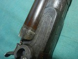 Fancy T. Barker Englaved Double Hammer 12ga. - 6 of 14